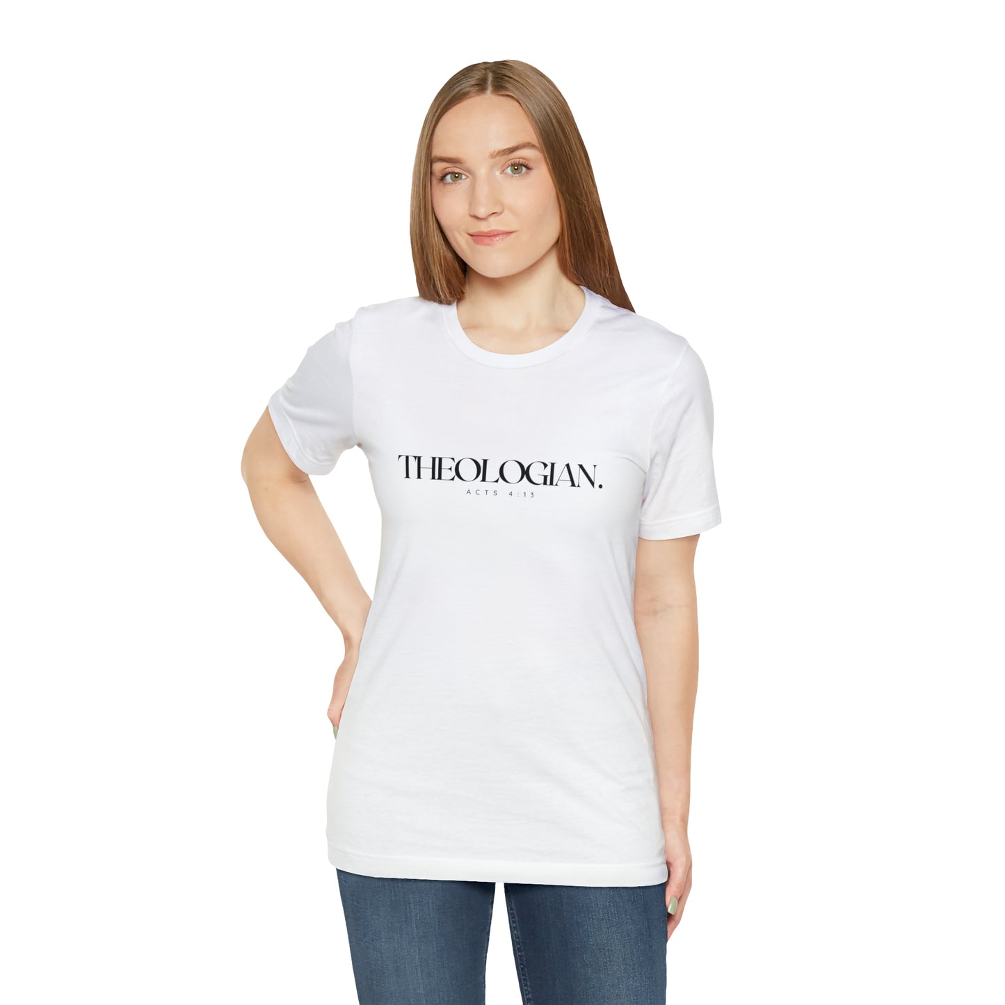 Theologian Unisex Jersey Short Sleeve Tee