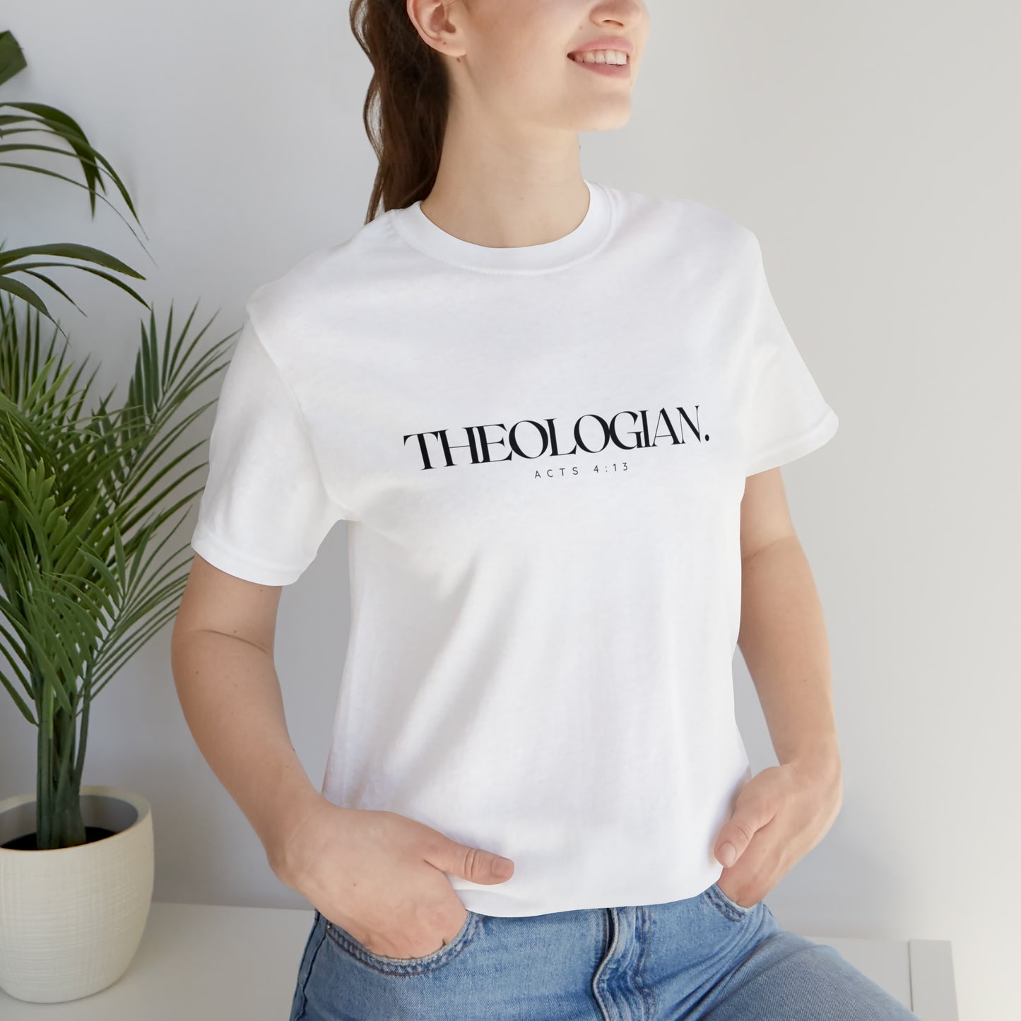 Theologian Unisex Jersey Short Sleeve Tee