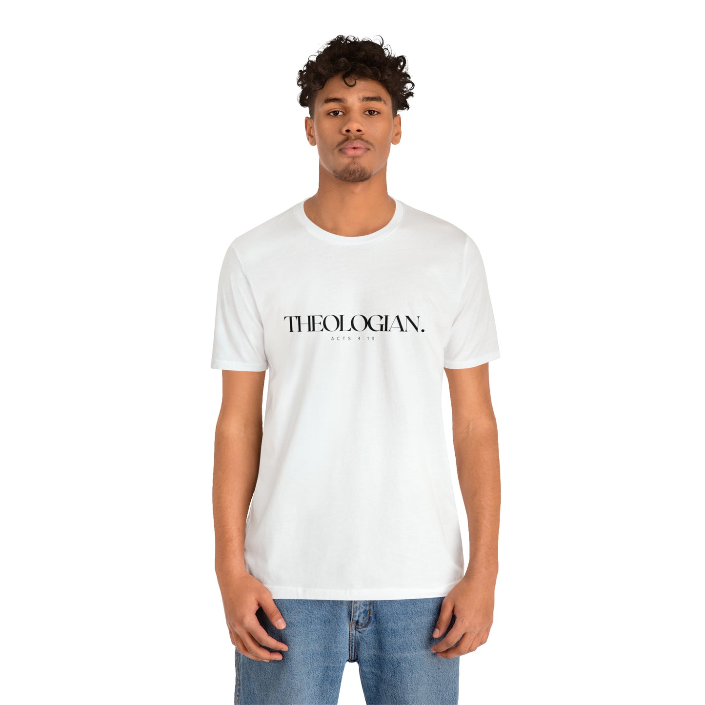 Theologian Unisex Jersey Short Sleeve Tee