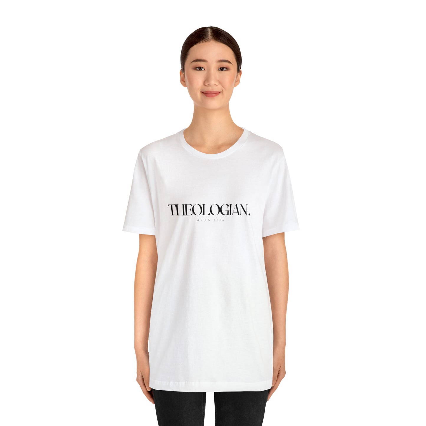 Theologian Unisex Jersey Short Sleeve Tee
