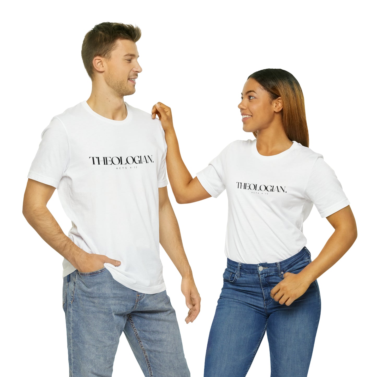 Theologian Unisex Jersey Short Sleeve Tee