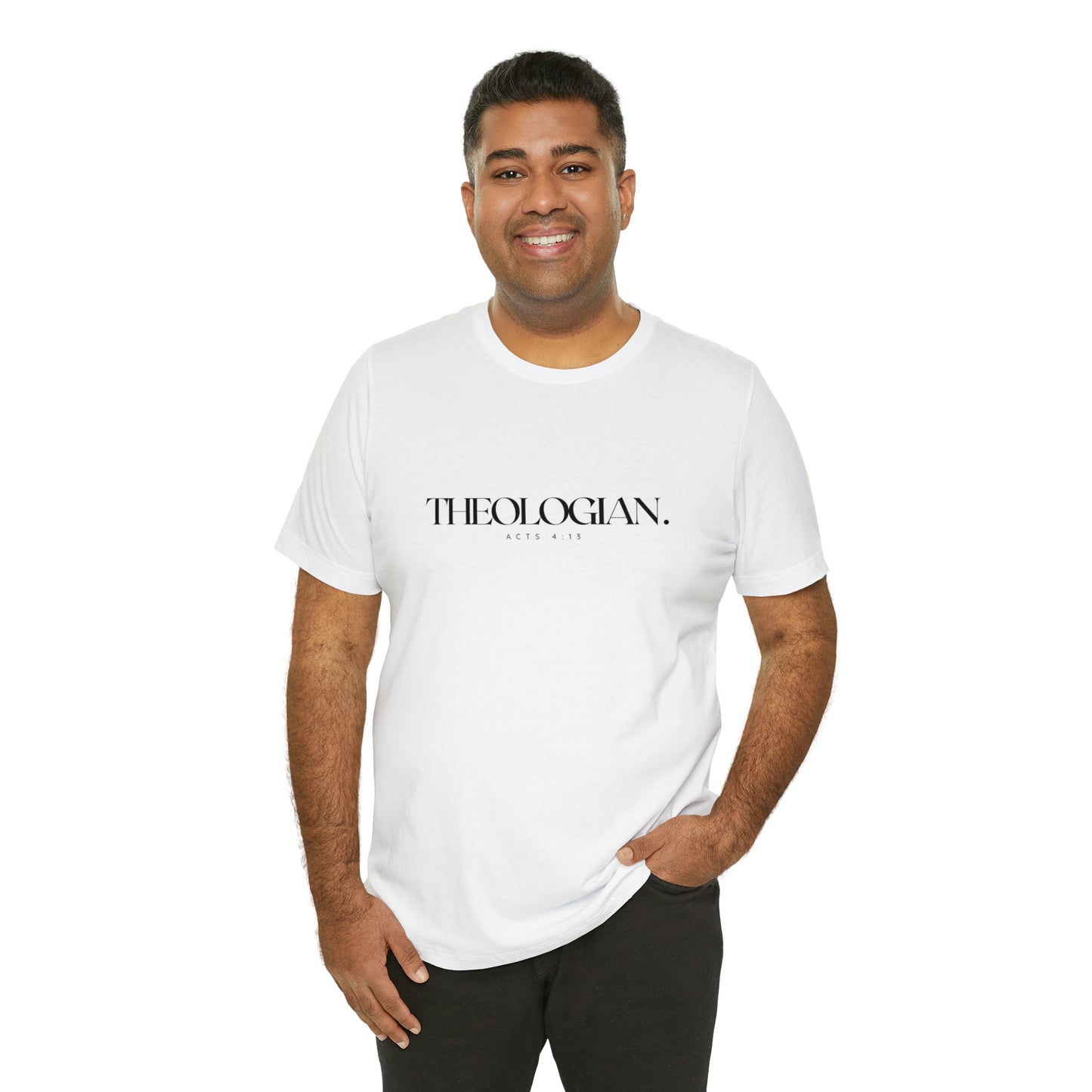 Theologian Unisex Jersey Short Sleeve Tee