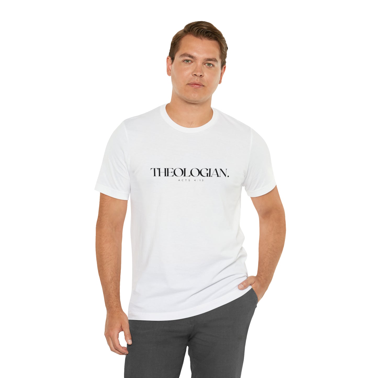 Theologian Unisex Jersey Short Sleeve Tee
